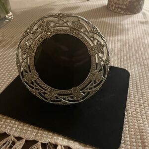 Elegant Silver Ornate Photo Frame